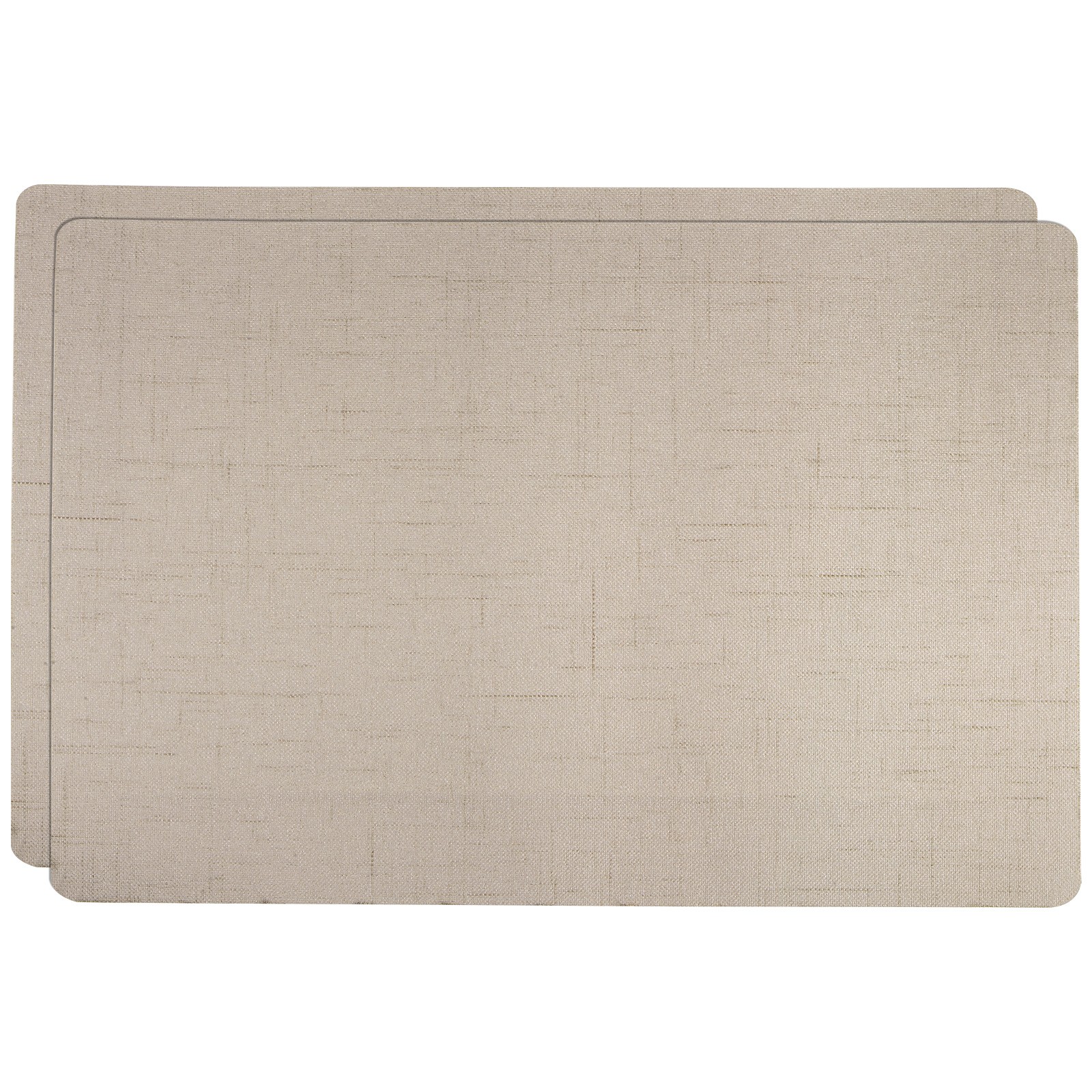 2Pcs Fabric Repair Patch 7.8"x11.8" Fine Linen Self-Adhesive Patch Beige