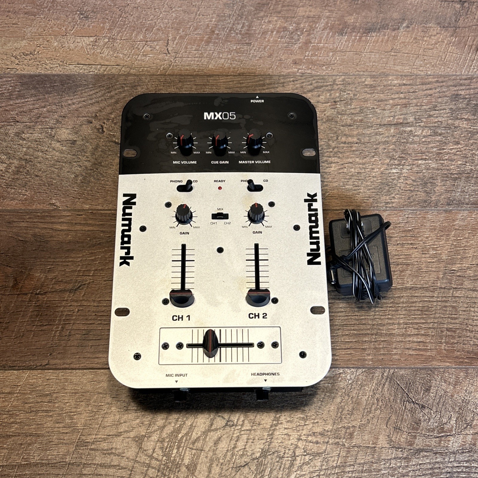 Numark MX05 2 Channel Controller System-Powers On-Untested For Functionality