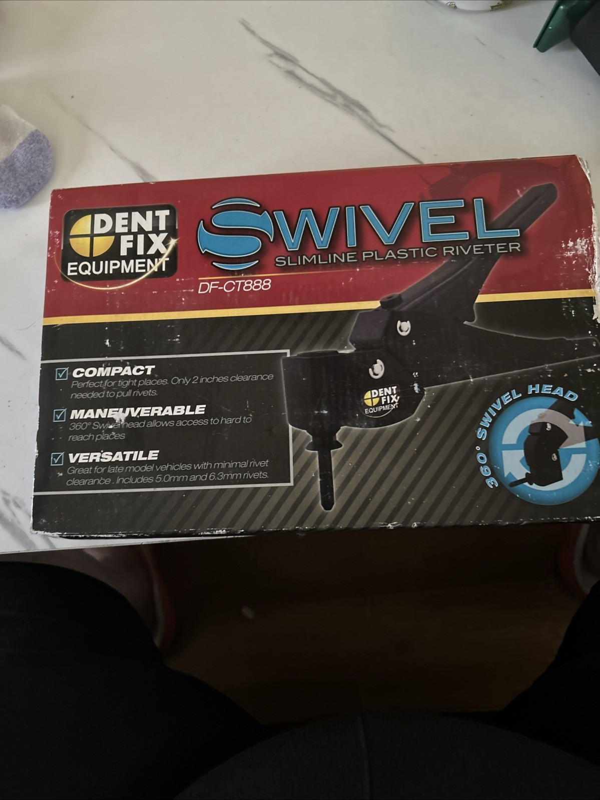 Dent Fix - CT888 Slimline Plastic Riveter