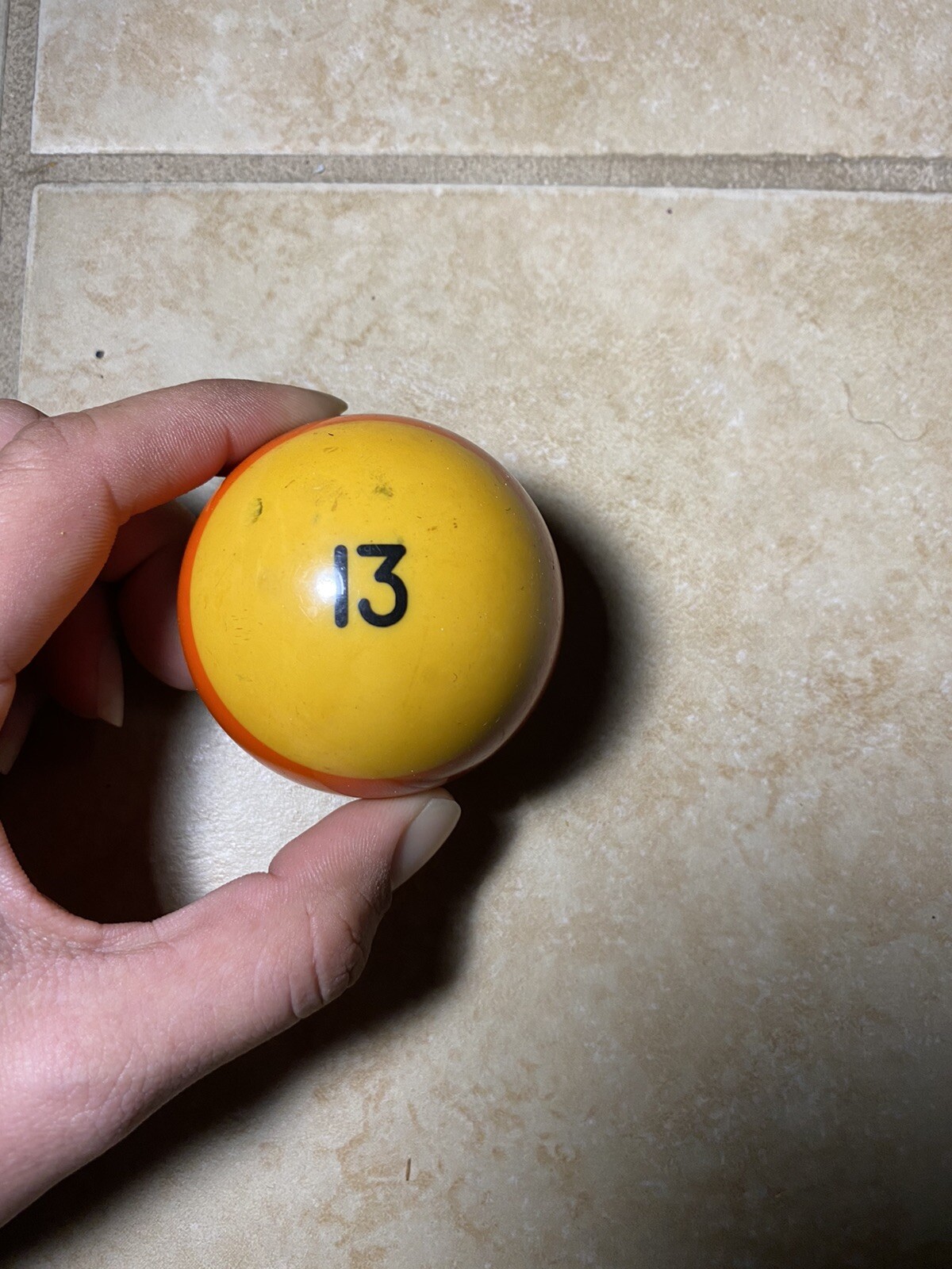 Super Aramith Pro Pool Ball 2.25" Billiard #13 Ball 5.6 oz Ball Vintage
