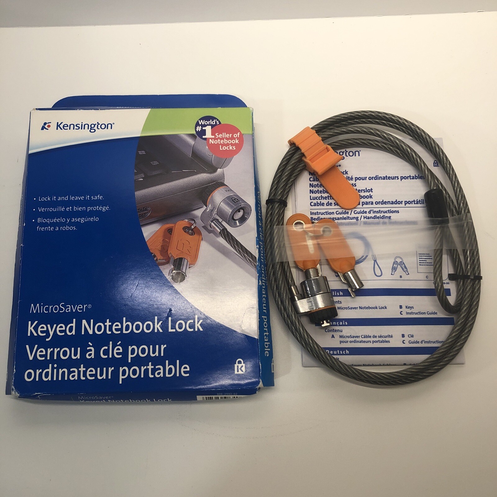 Kensington MicroSaver Keyed Laptop/Notebook Lock