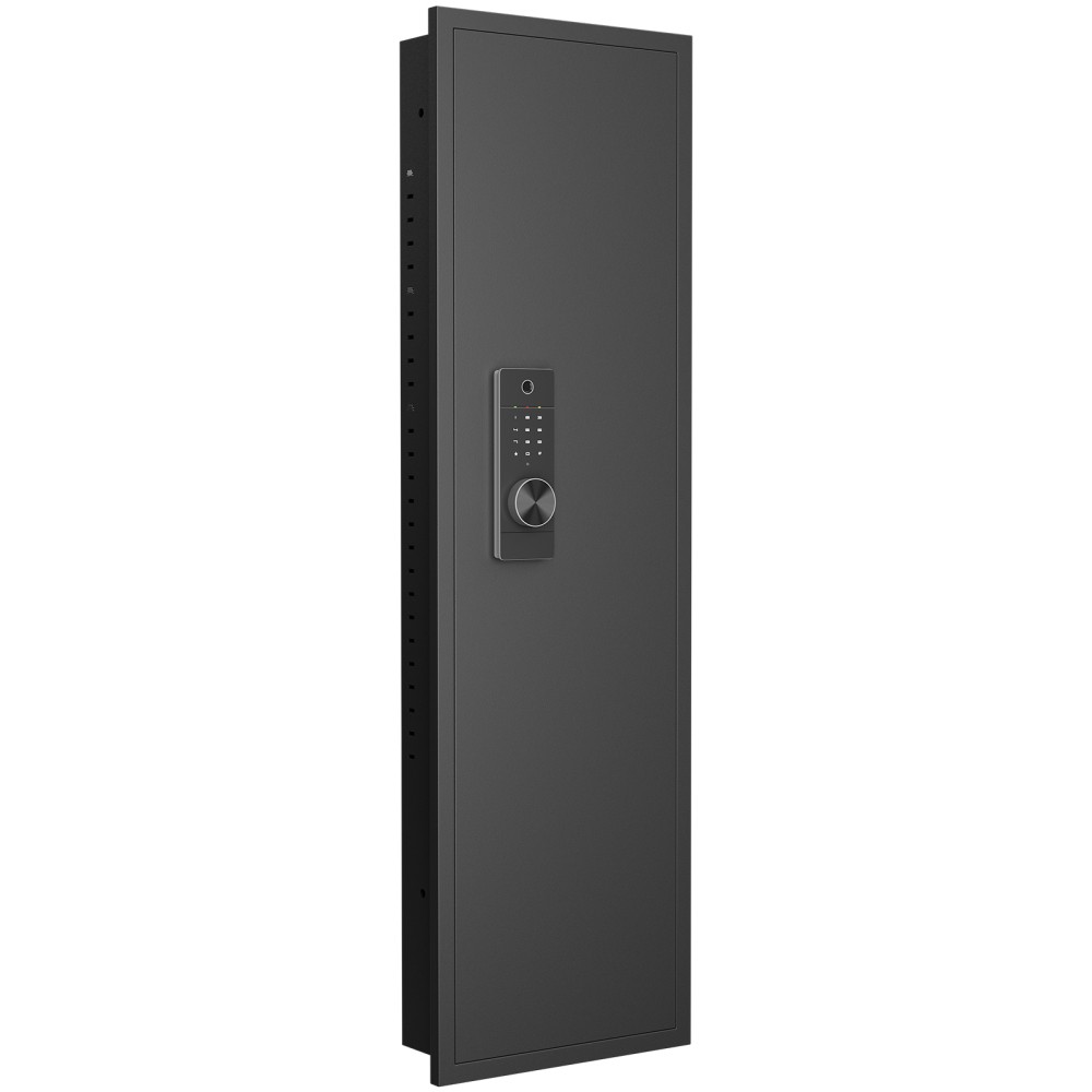 Fingerprint Touch Panel In-Wall Gun Safe Hidden Firearm Storage Cabinet