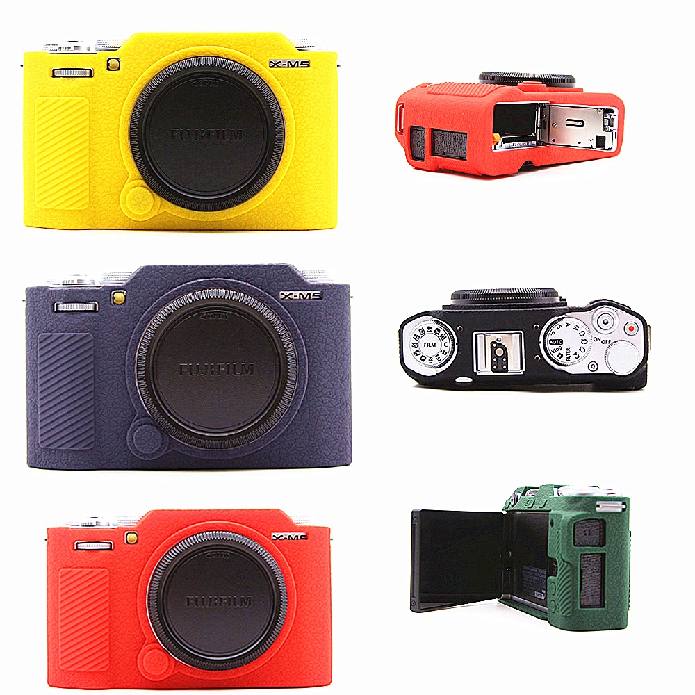 X-M5 Silicone Case Rubber Skin Cover for Fujifilm XM5 Mirrorless Camera