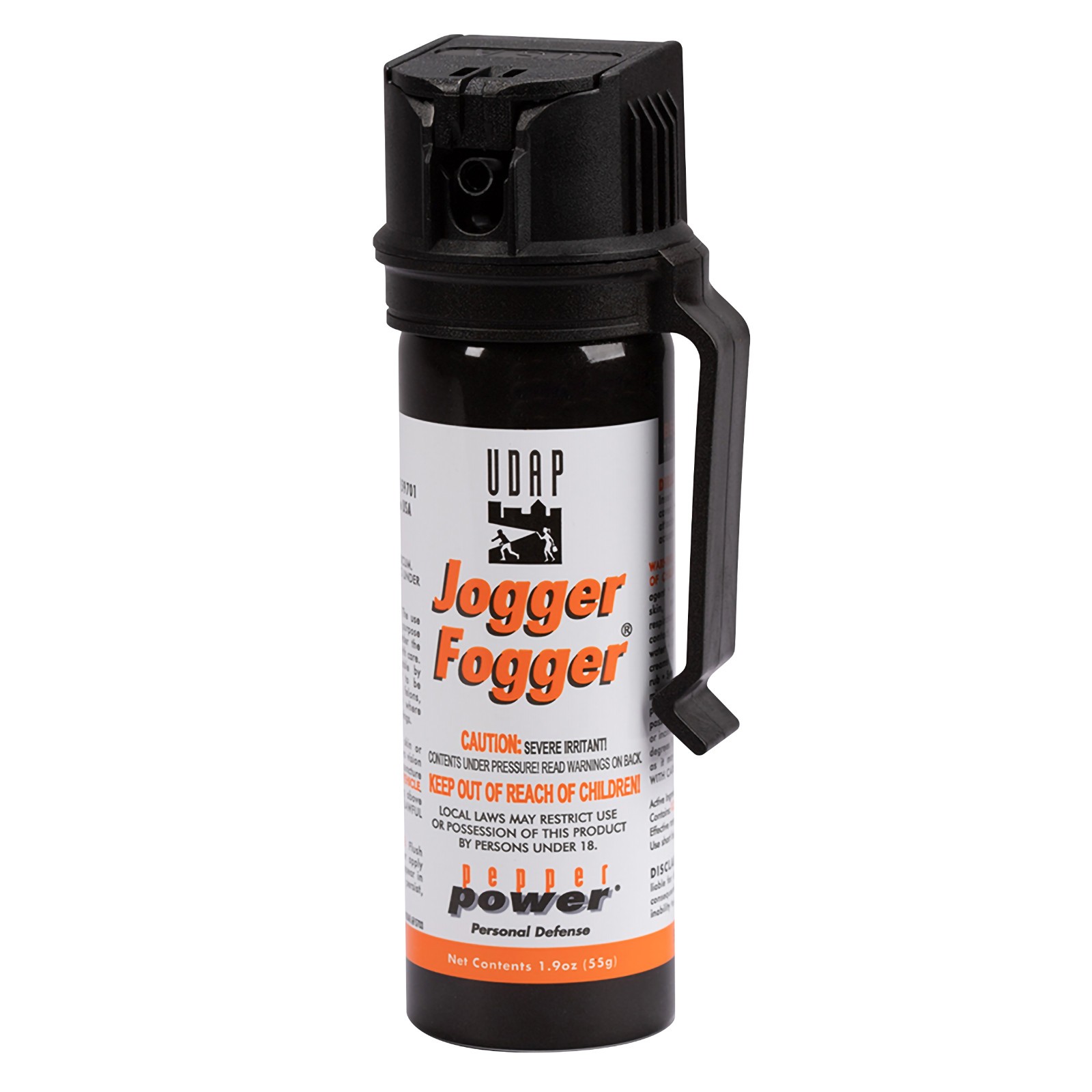 UDAP Pepper Power Jogger Fogger 10% OC 10 ft Fog Barrier, 3C, 1.9 oz Single.