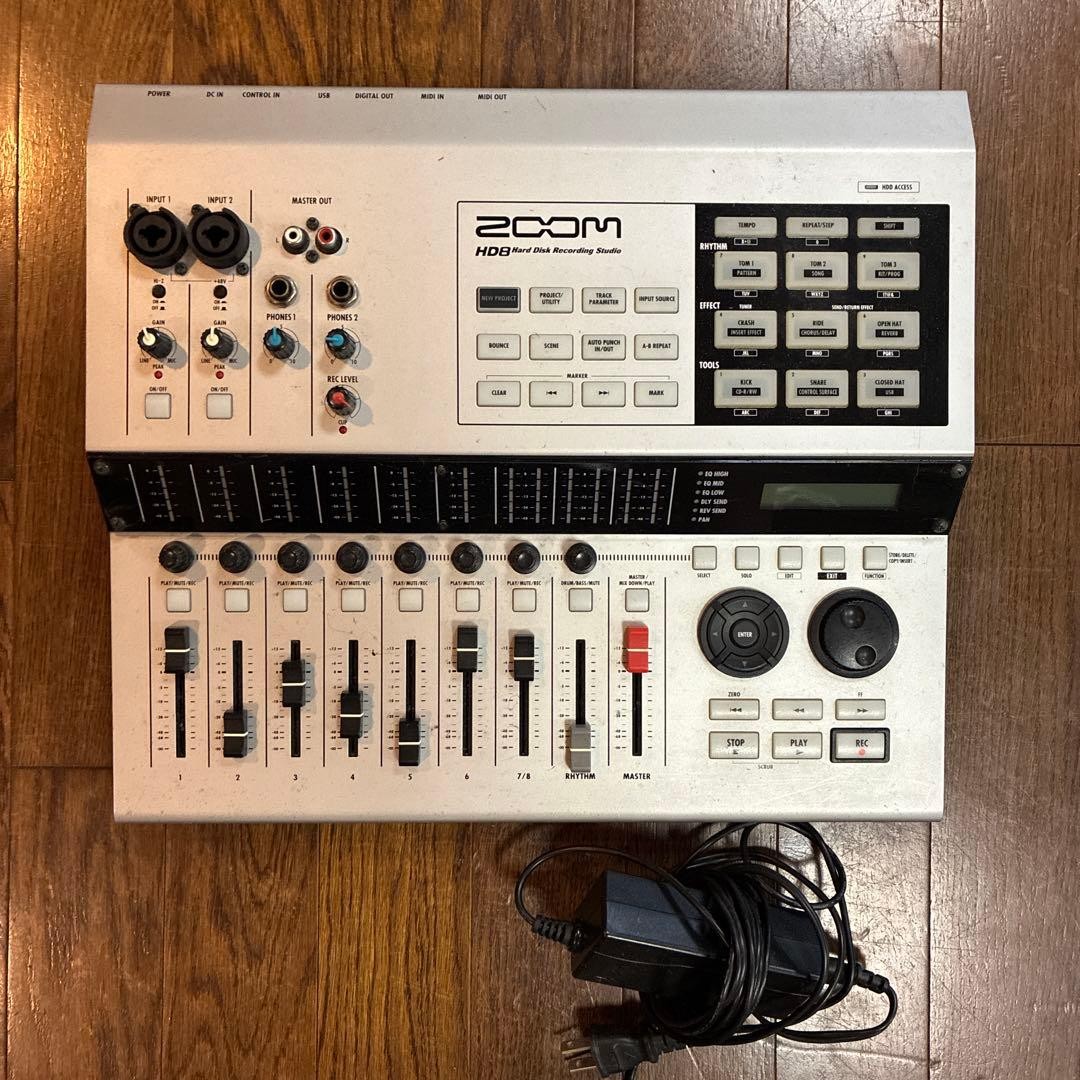 Zoom HD8 CD Digital Multi Track Recorder #0005