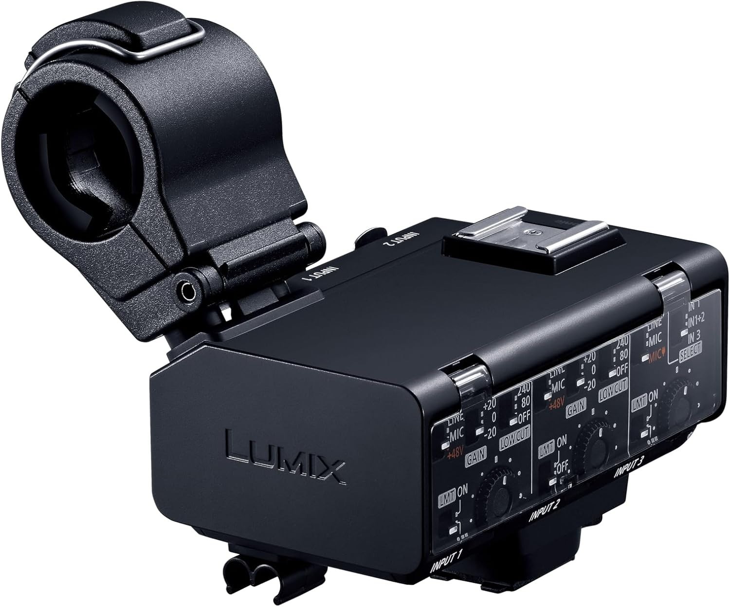 Panasonic DMW-XLR2 LUMIX XLR Microphone Adapter Black New