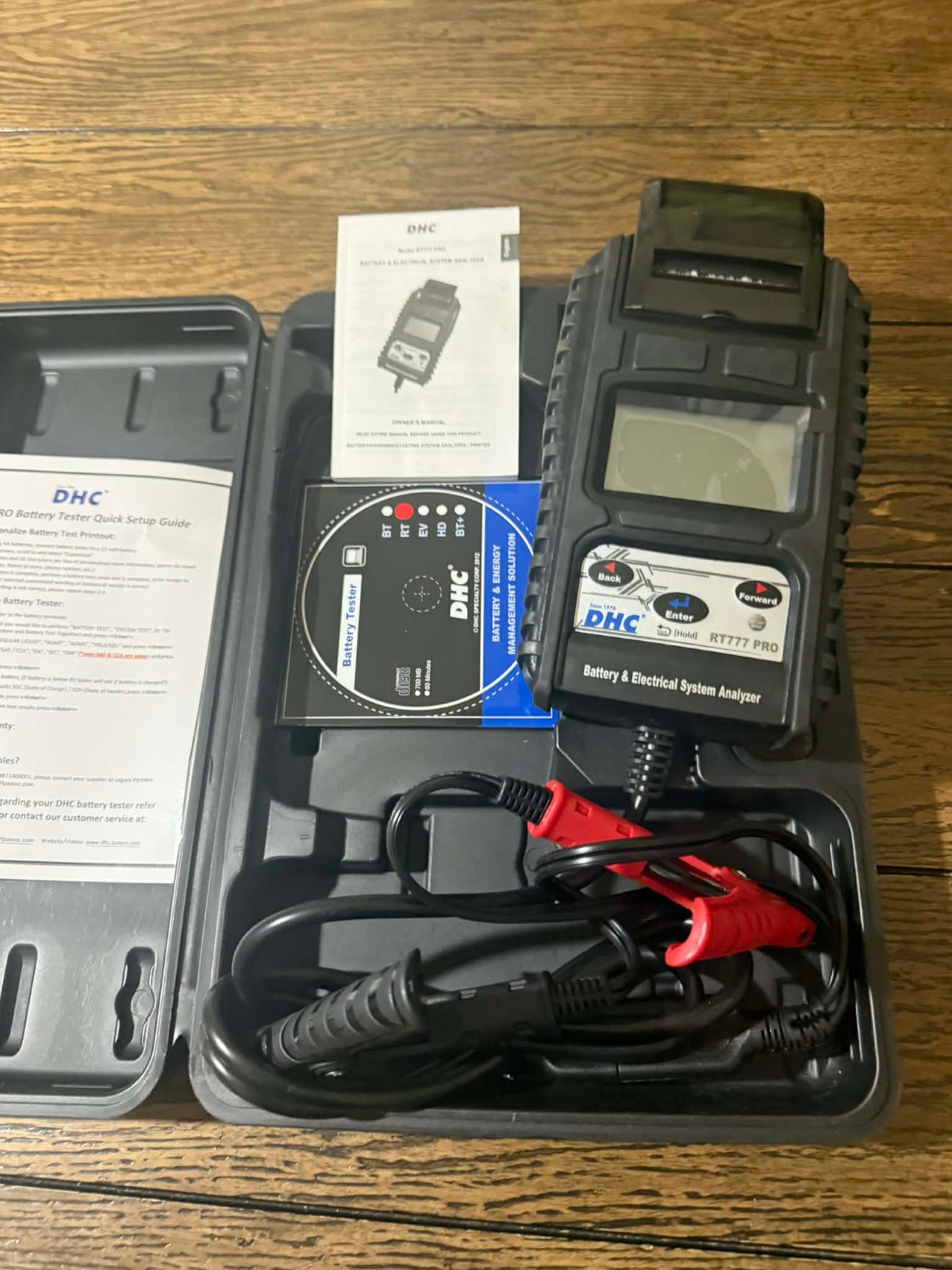 BRAND NEW DHC RT777 PRO BATTERY AND ELECTRICAL SYSTEM ANALYZER TESTER $350