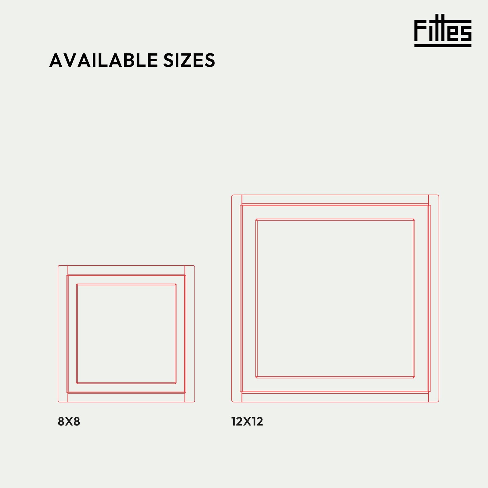 Fittes Framed Access Panel [Luxe] - 12"x12" - White