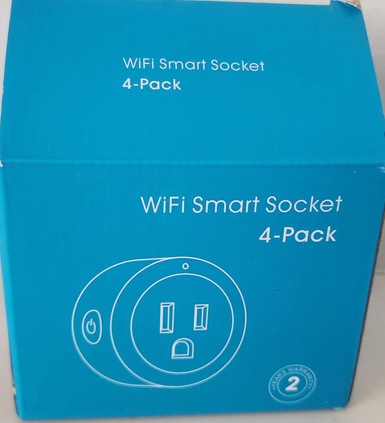 NEW INTERTEK (4-Pack) Wi-Fi Smart Socket Plugs Alexa Google Home Only 2.4GHz