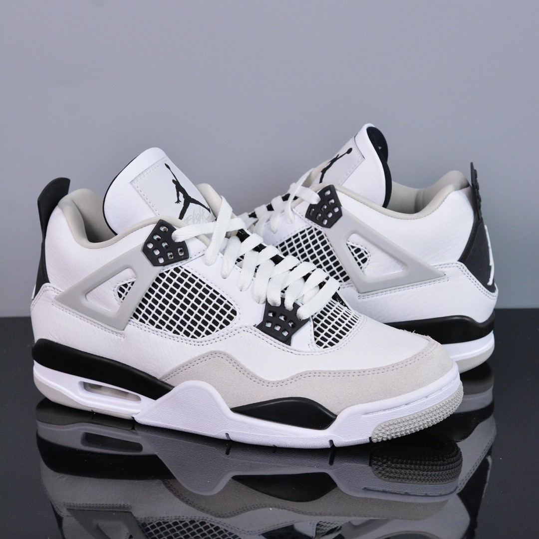 Nike Air Jordan 4 Retro Military Black Men's Air Jordan 4 Retro Military Black
