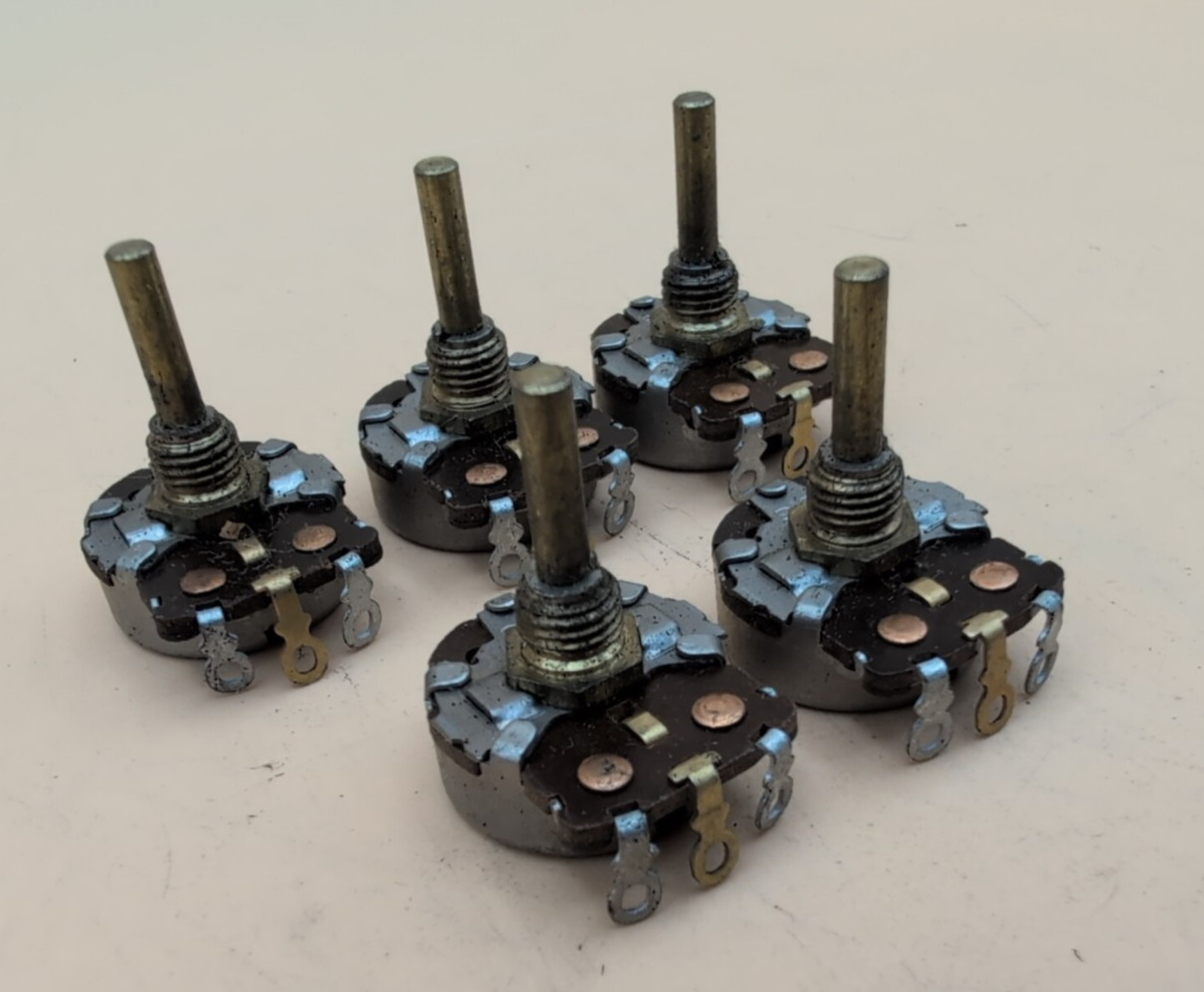 CTS 1.2K (1,200) OHM POTENTIOMETER LINEAR TAPER 1376004 (QTY 5)