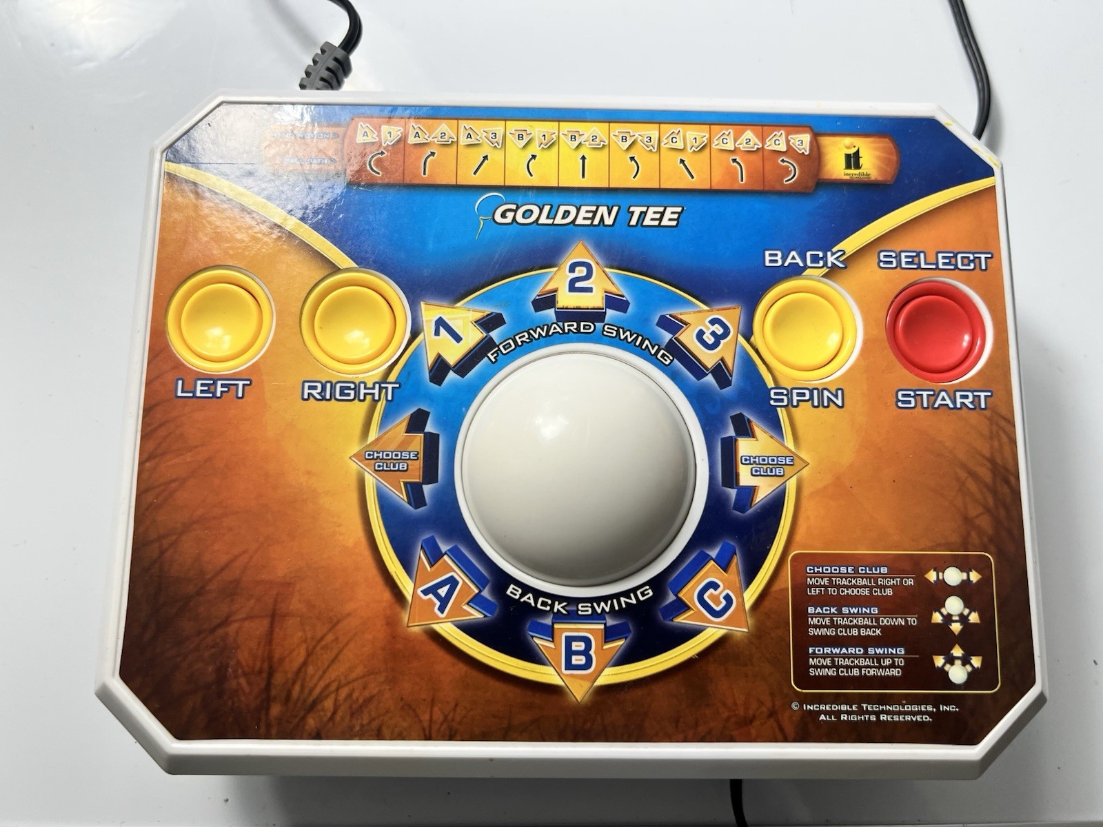 Golden Tee Golf Plug & Play Home TV Game Edition 2011 Jakks Pacific
