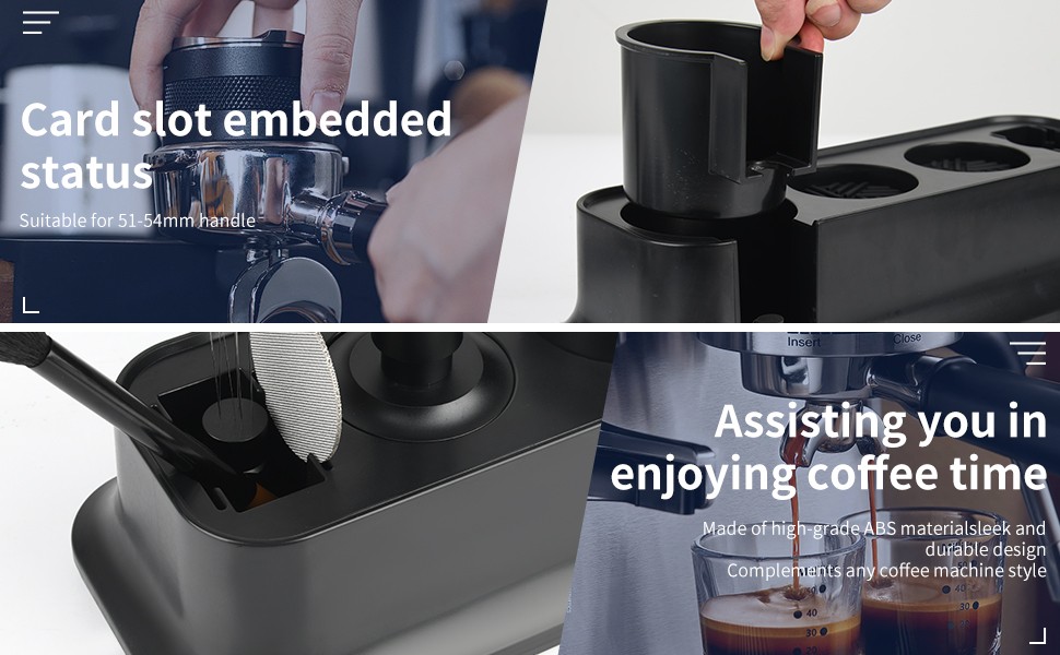 7 Pa 51mm Espro Accories – Tper Stat, Coffee Distributor, WDT