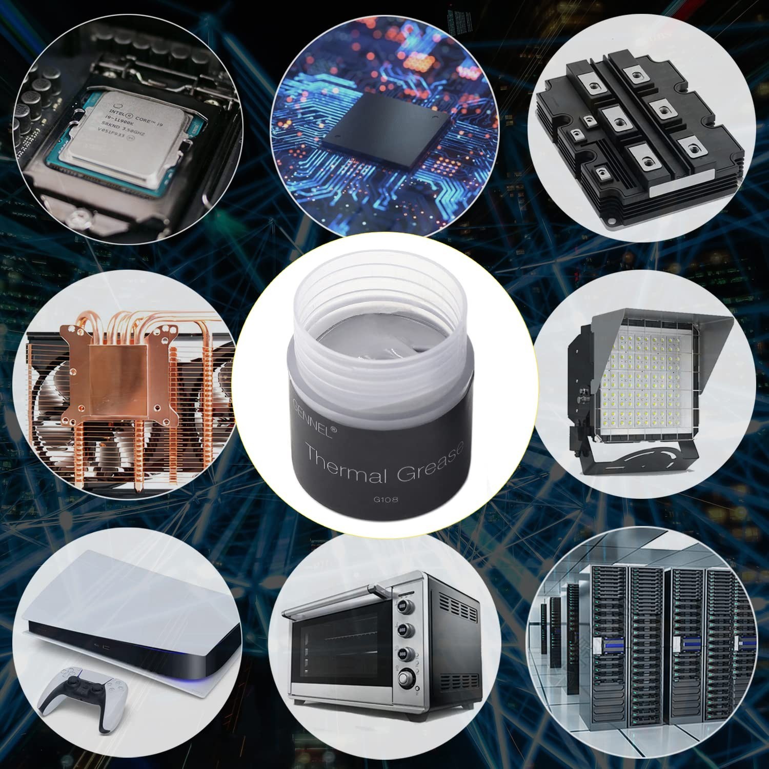 20g Carbon-Based Thermal Paste for CPU, GPU & High Power Devices