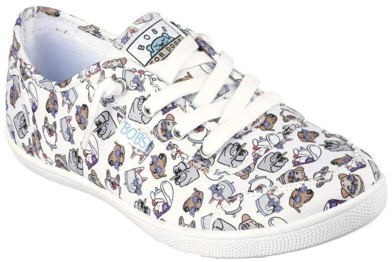 Skechers Womens BOBS B Cute - BRAND NEW Sunnies Dog Print  sizes 6 & 8 114091