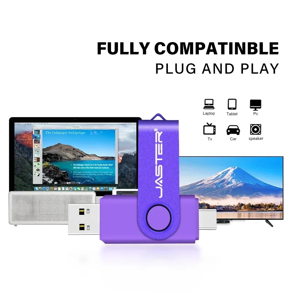 TYPE-C USB Flash Flash Flash 8GB Real Capacity Flash