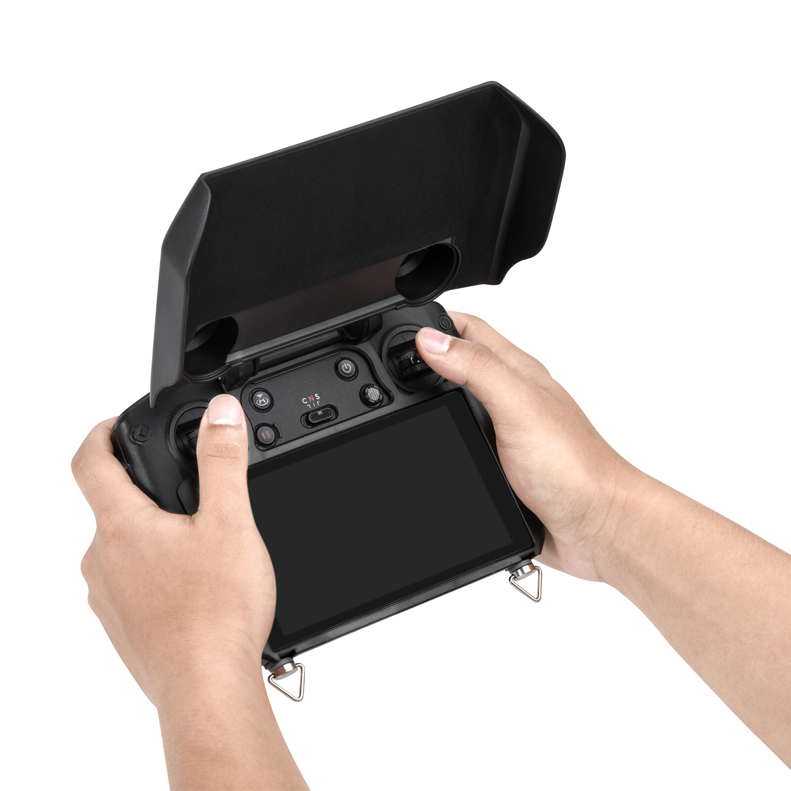 Protective Cover Screen Protector Case with Sun Hood for RC Pro Controller