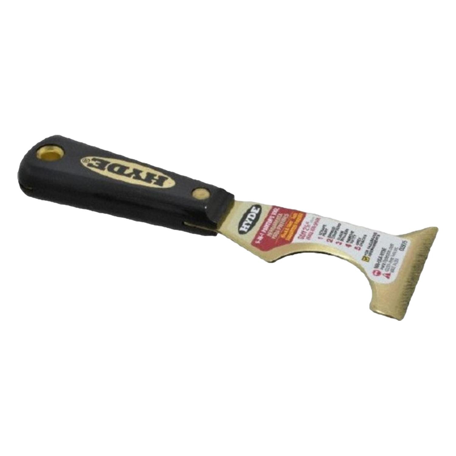 Hyde 02975 Brass Painter's Multi-Tool 5-in-1