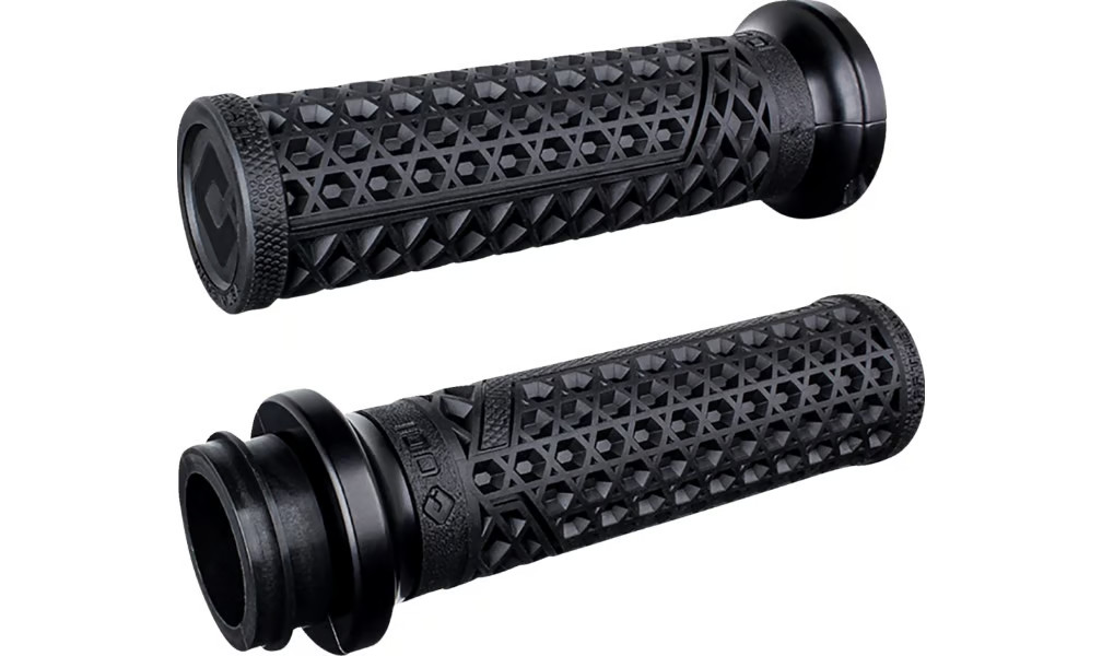 ODI Vans V-Twin Cable Lock-On Grips - Black Motorcycle Street Bike V31VHCWB-MB