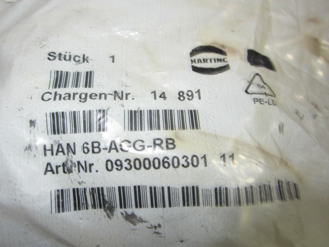 HARTING 9300060301-New No Box