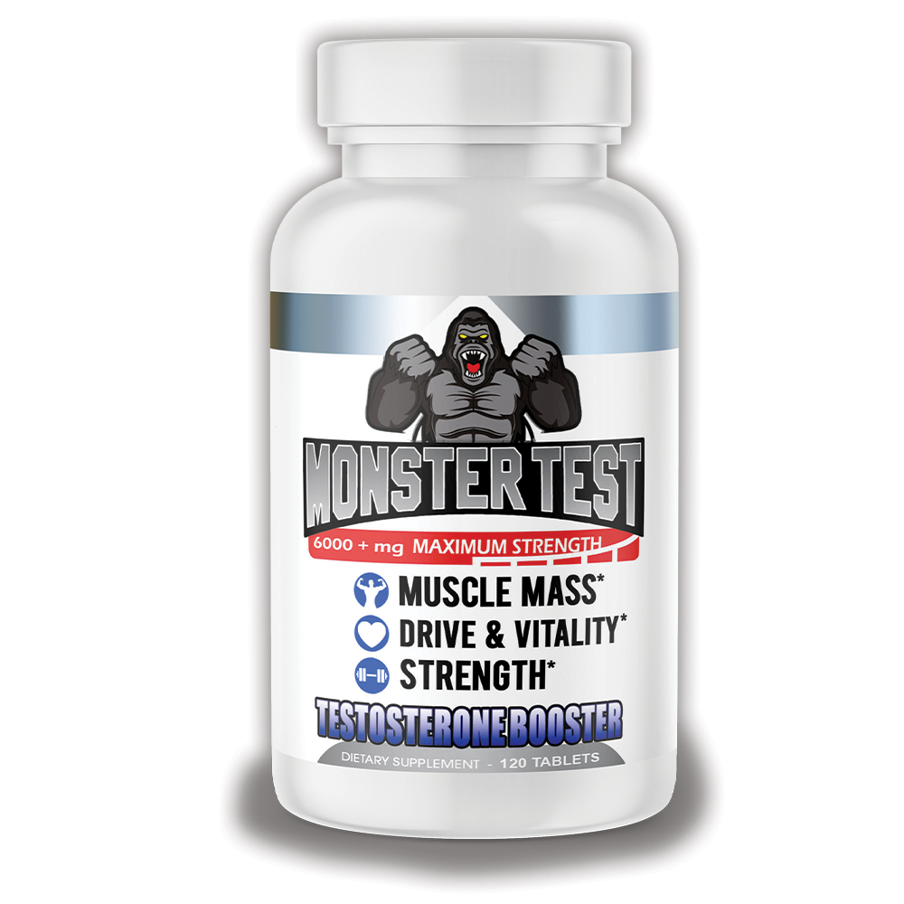 Testosterone Booster Monster Test Testosterona + Monster Test Nitric Oxide 2-PK