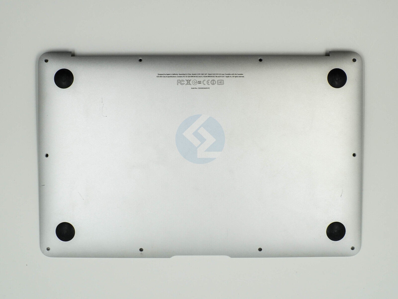 Lower Bottom Case Cover 604-1308-B for Macbook Air 11" A1370 2010 2011