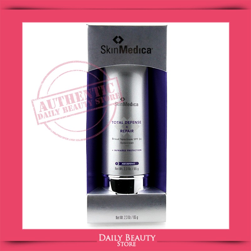 SkinMedica Total Defense + Repair SPF34 65g 2.3oz NEW SEALED FAST SHIP