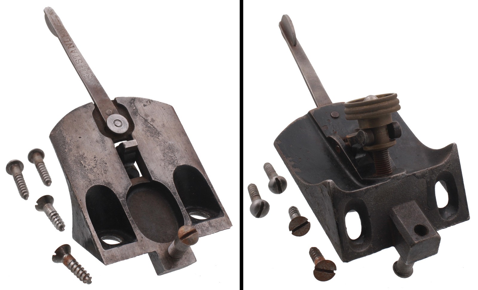 Stanley Frog Mechanism - No. 34 Transitional Plane - w/ Screws - mjdtoolparts