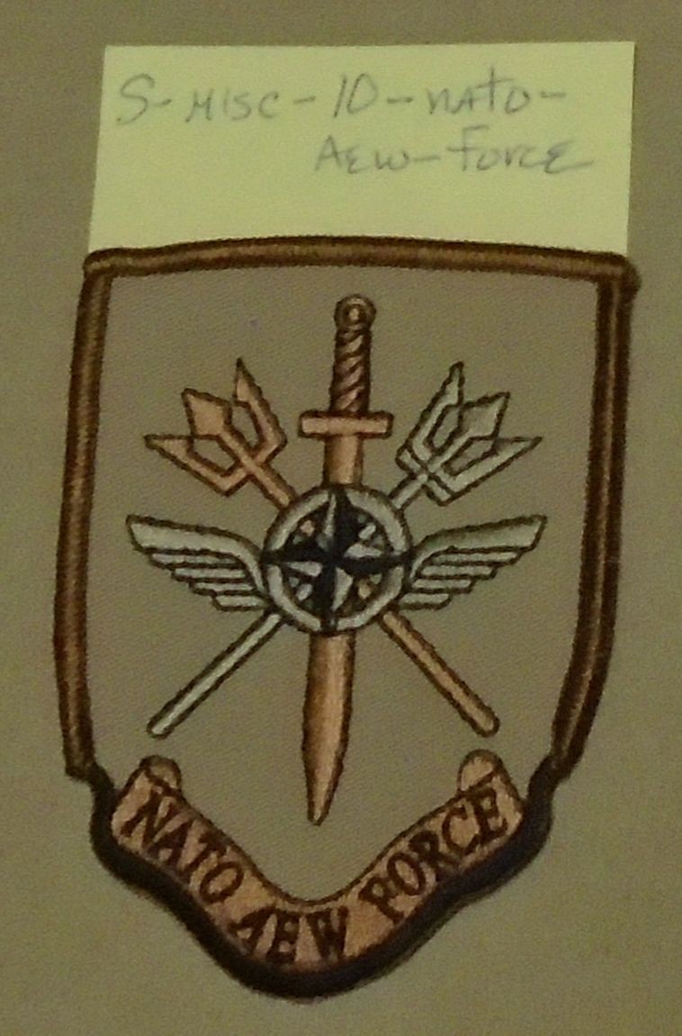 PATCH NATO E-3A AEW AWACS Force