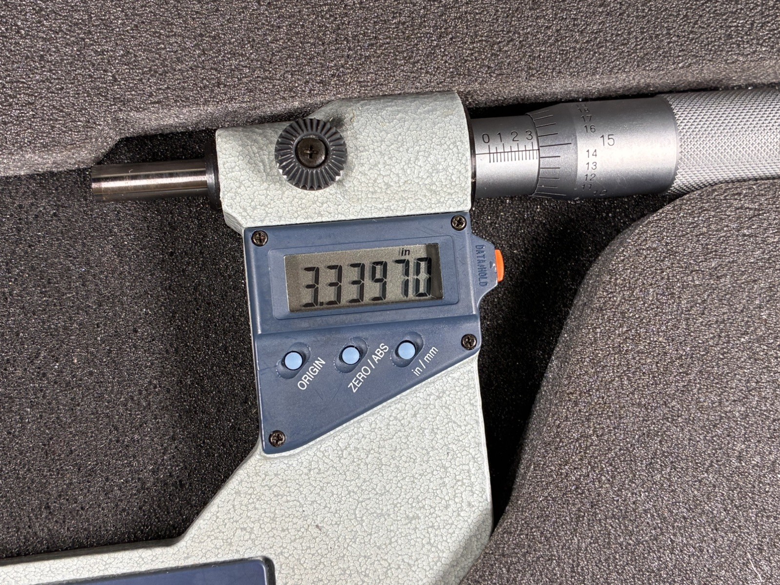 Mitutoyo 3-4” Digital Micrometer .00005” 293-724-30