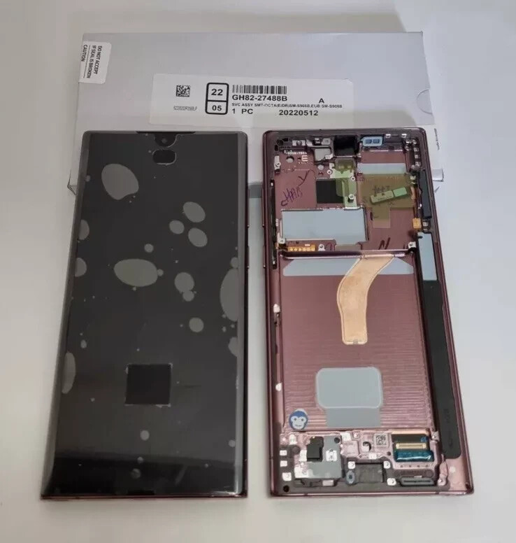 GENUINE OLED Samsung Galaxy S22 Ultra SM-S908 LCD Touch Screen Display + Frame