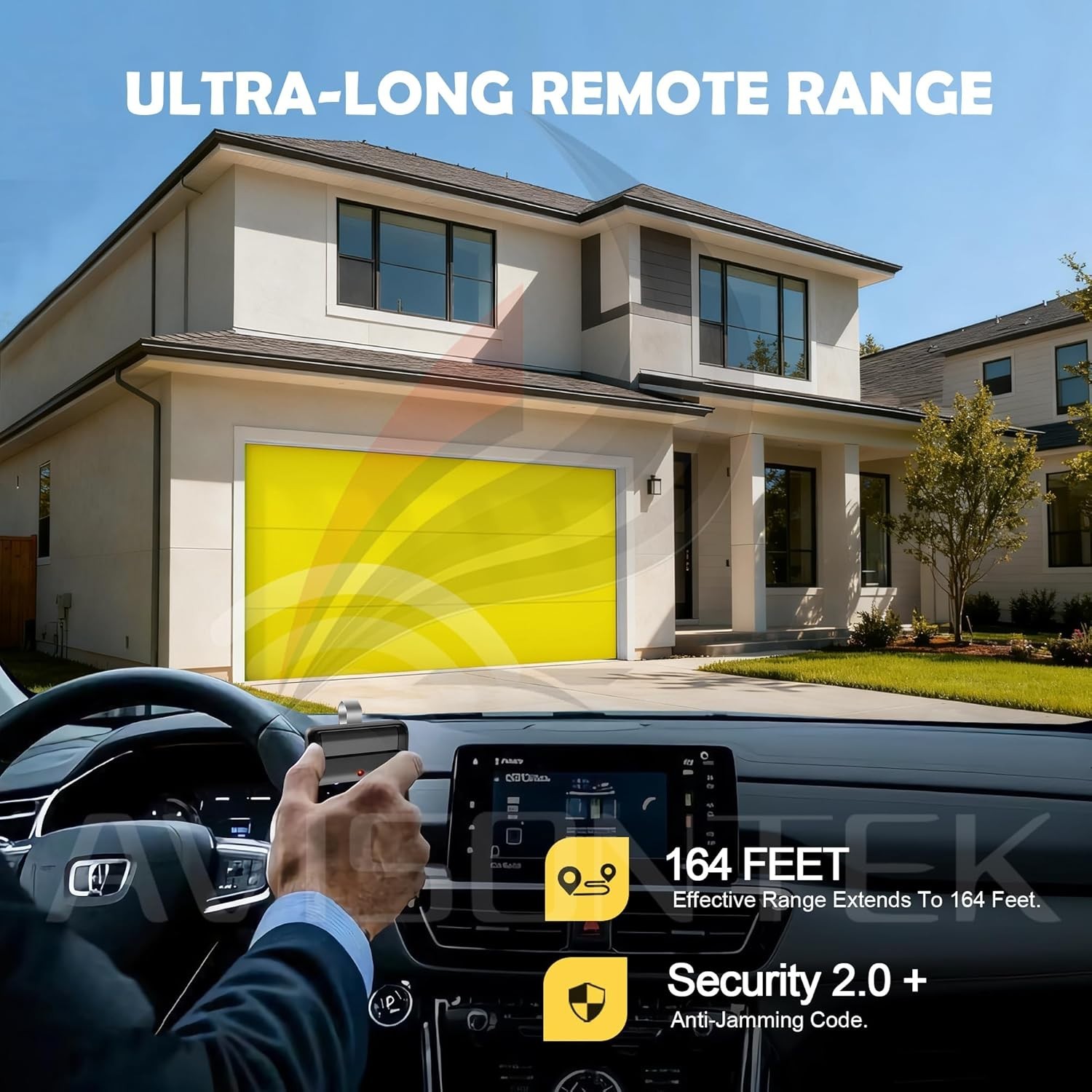 2-Pack Universal 891LM LiftMaster Garage Door Remote Replacement | Easy Install