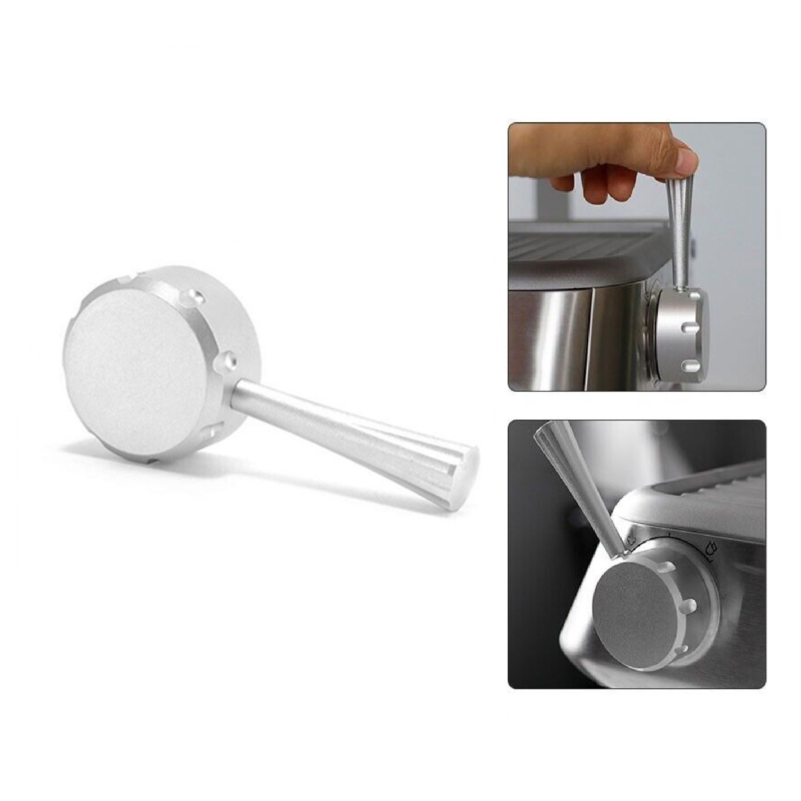 Aluminum Alloy Replacement Steam Lever Knob for Breville 878 870 Coffee Machine