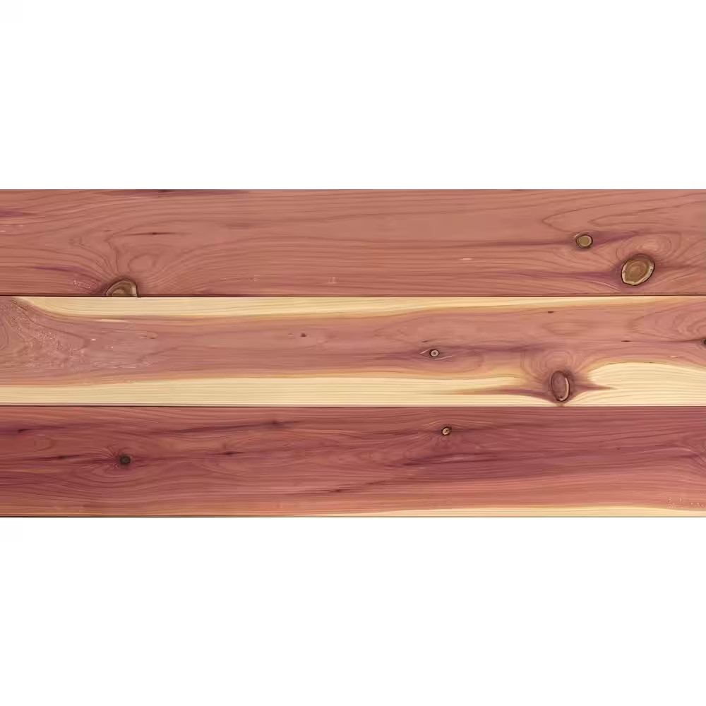 3-3/4 In. X Random Length Aromatic Red Cedar Shiplap Planking (15 Sq. Ft/Pkg)