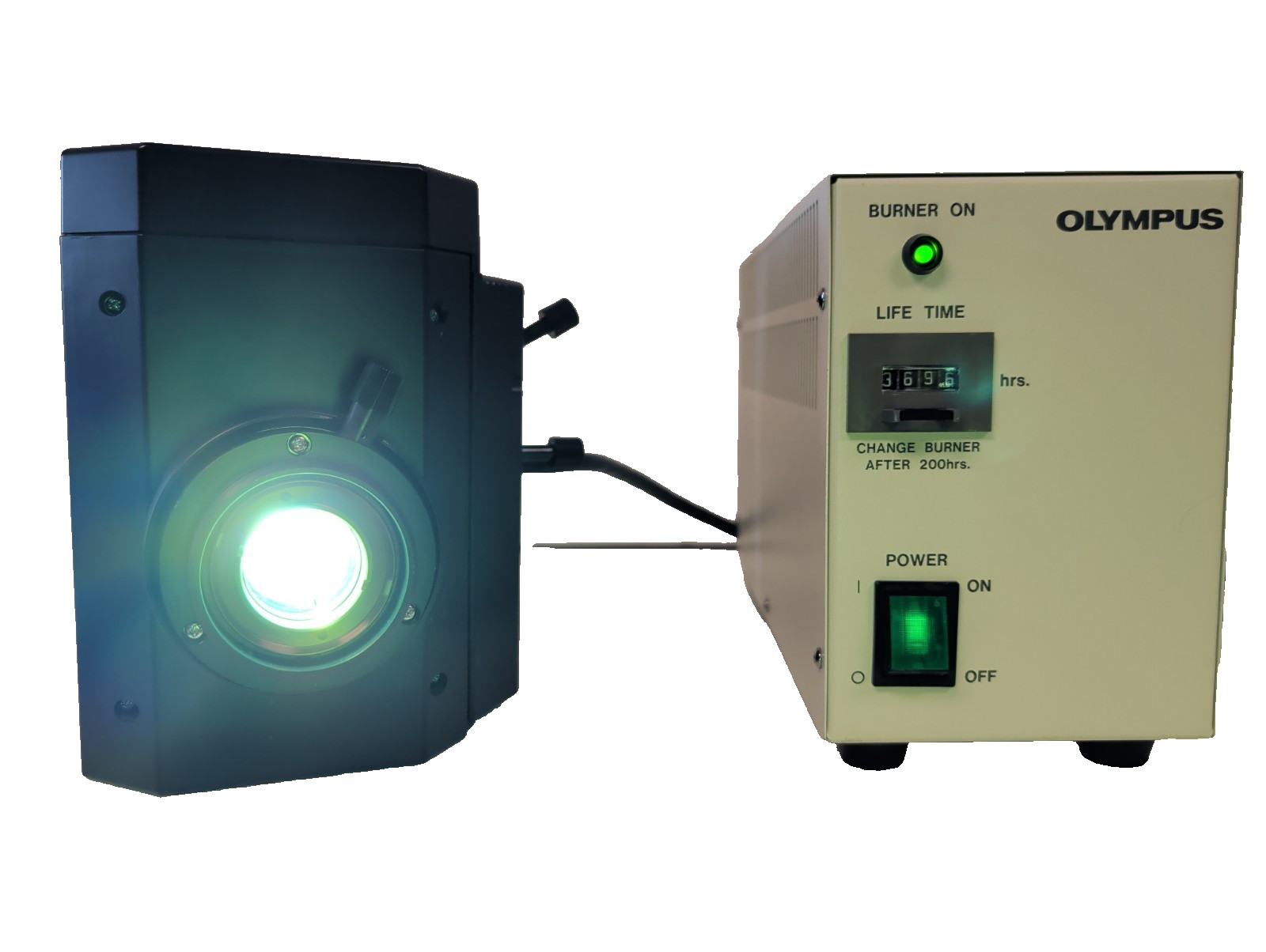 Olympus U-ULS100HGAPO Lamp Housing BH2-RFL-T3 Power Supply Microscope