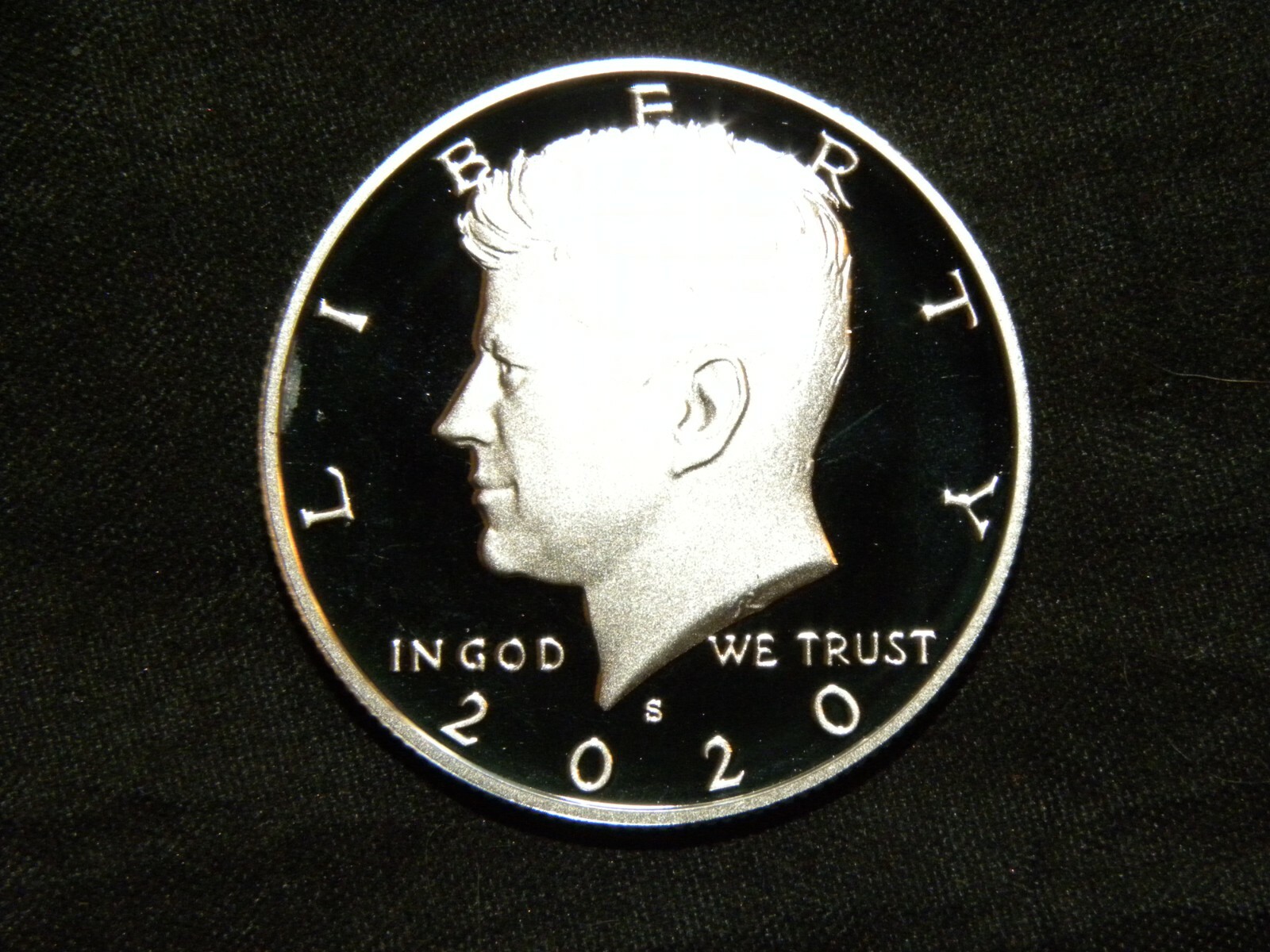 2020 S Kennedy Half Dollar Silver Proof 99.9% Silver