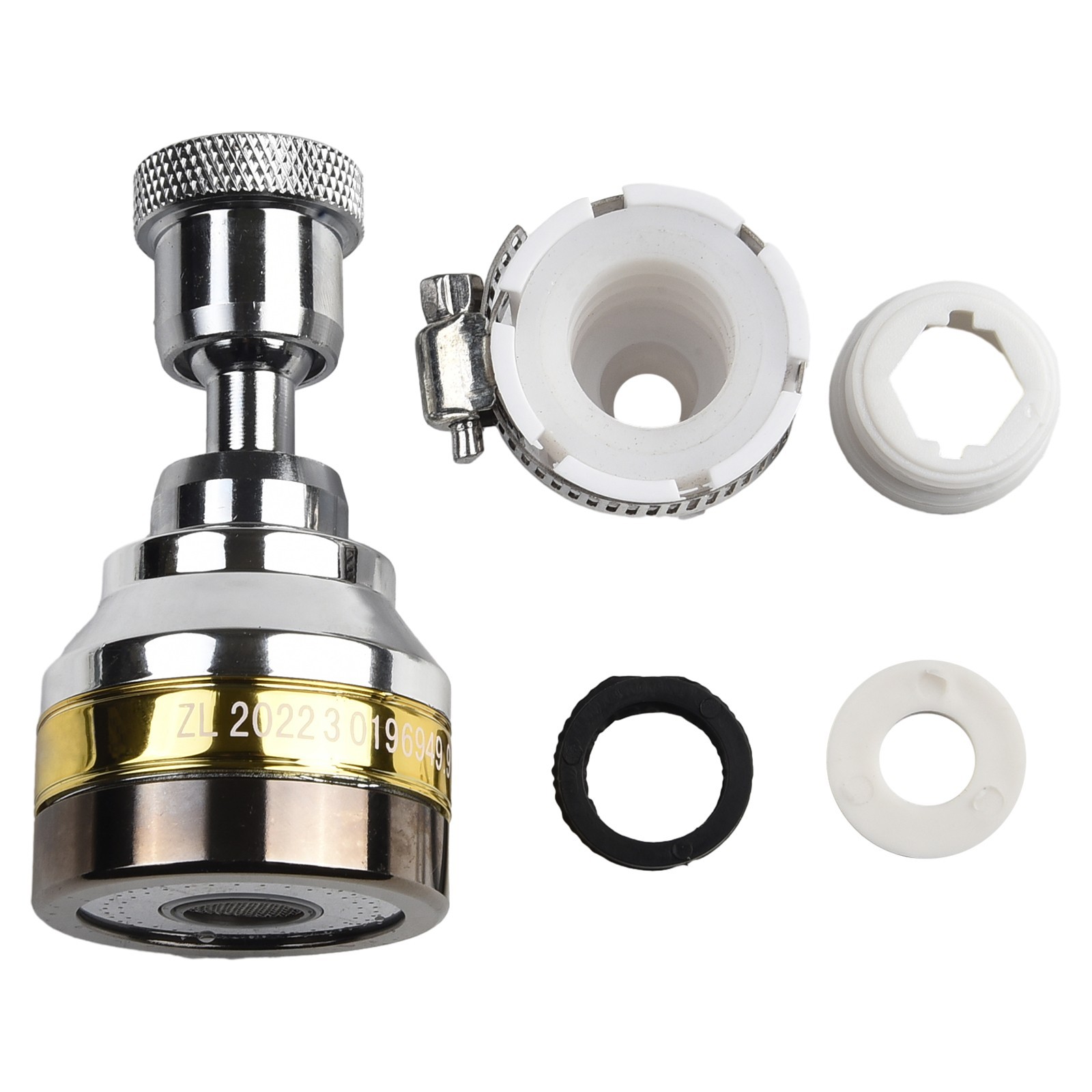 Adjustable Water Pressure Aerator Degree Angle Dual Function Nozzle