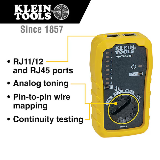 Klein Tools Tone and Probe Test and Trace Kit