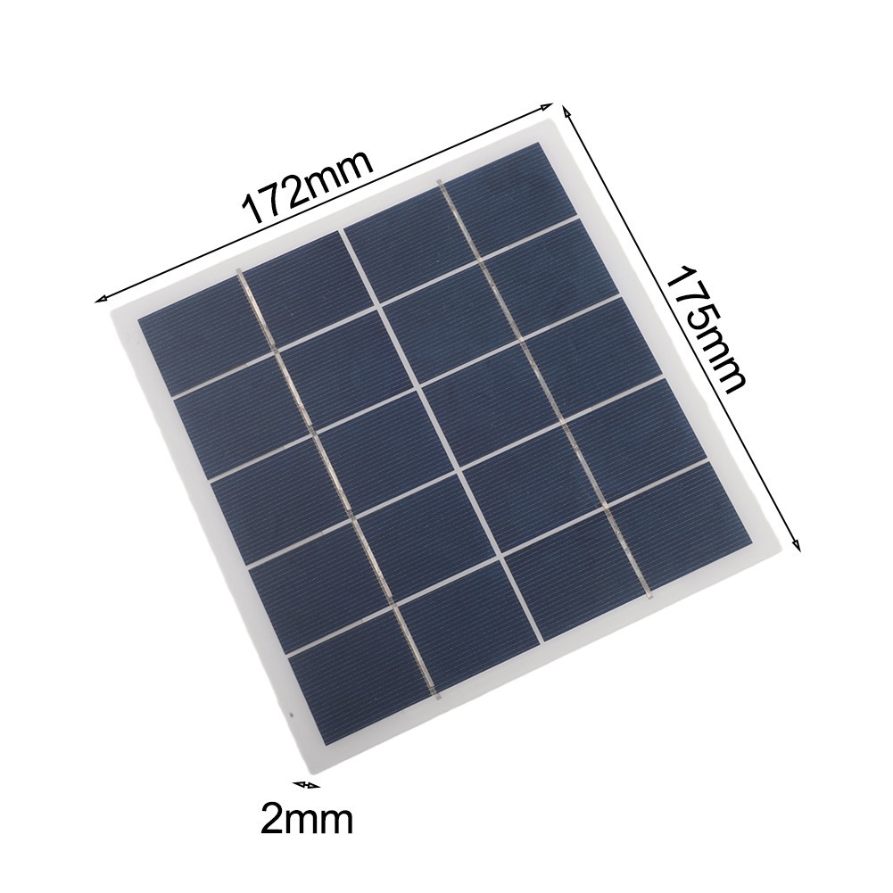 4W 5V Solar Charging Panel for Security and Portable Device Supply