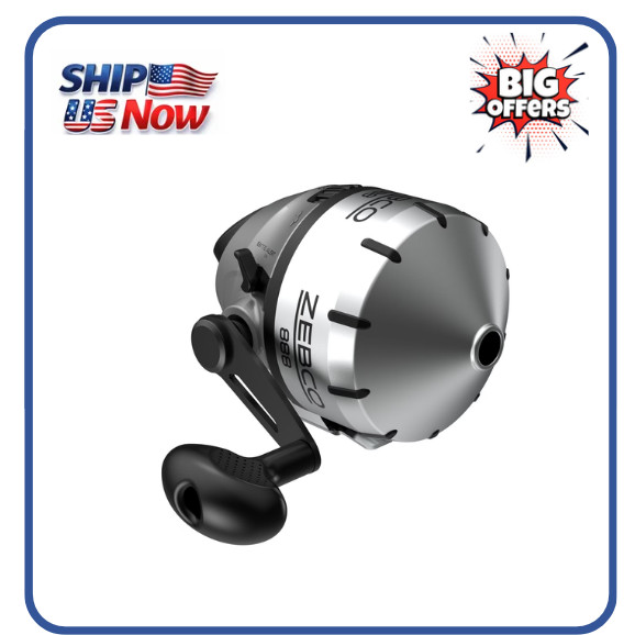 Zebco 888 Spincast Fishing Reel, Size 80 Reel