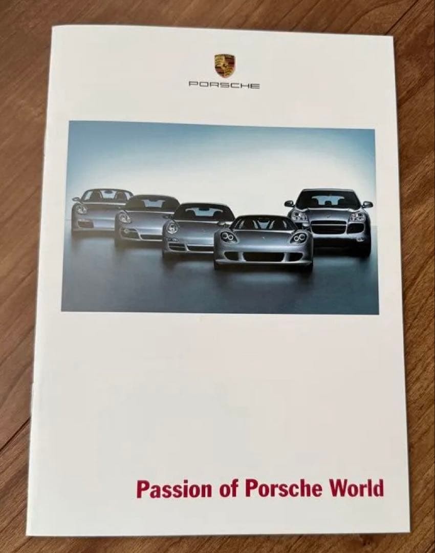 Catalog Rare 2005 Tokyo Motor Show Porsche Good condition S rank Original item