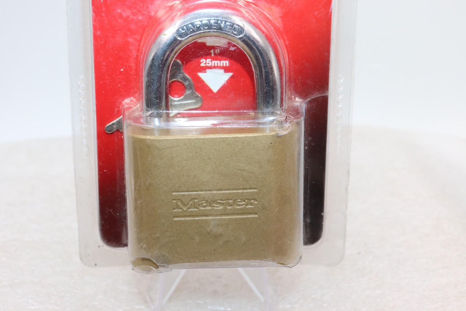 Master Lock Resettable Combination Padlock 2" wide Brass 175D