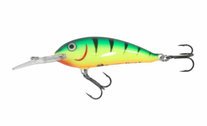 Northland Tackle Rumble Shad 5 - Hot Perch - 3/8 oz - 2 1/4" Fishing Lure
