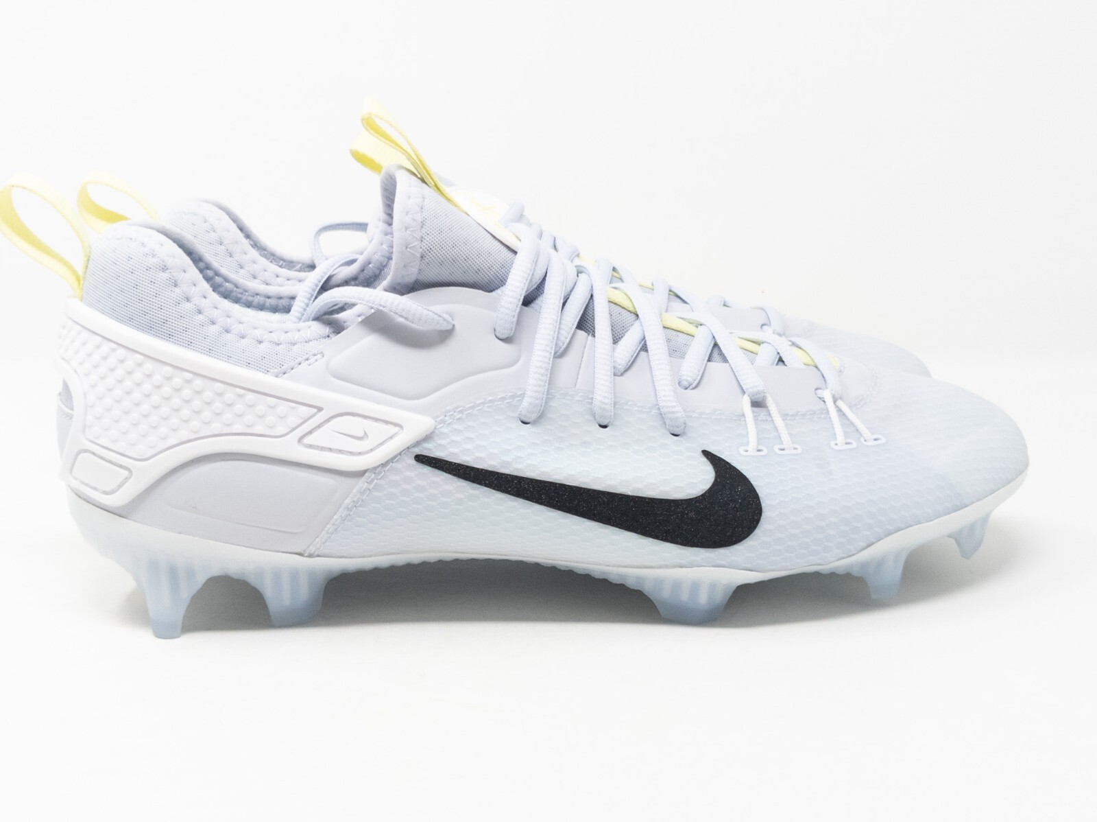 [Sz 11.5] Nike Huarache Elite 9 Low LAX Lacrosse Cleats Grey FV6147-001 Men's