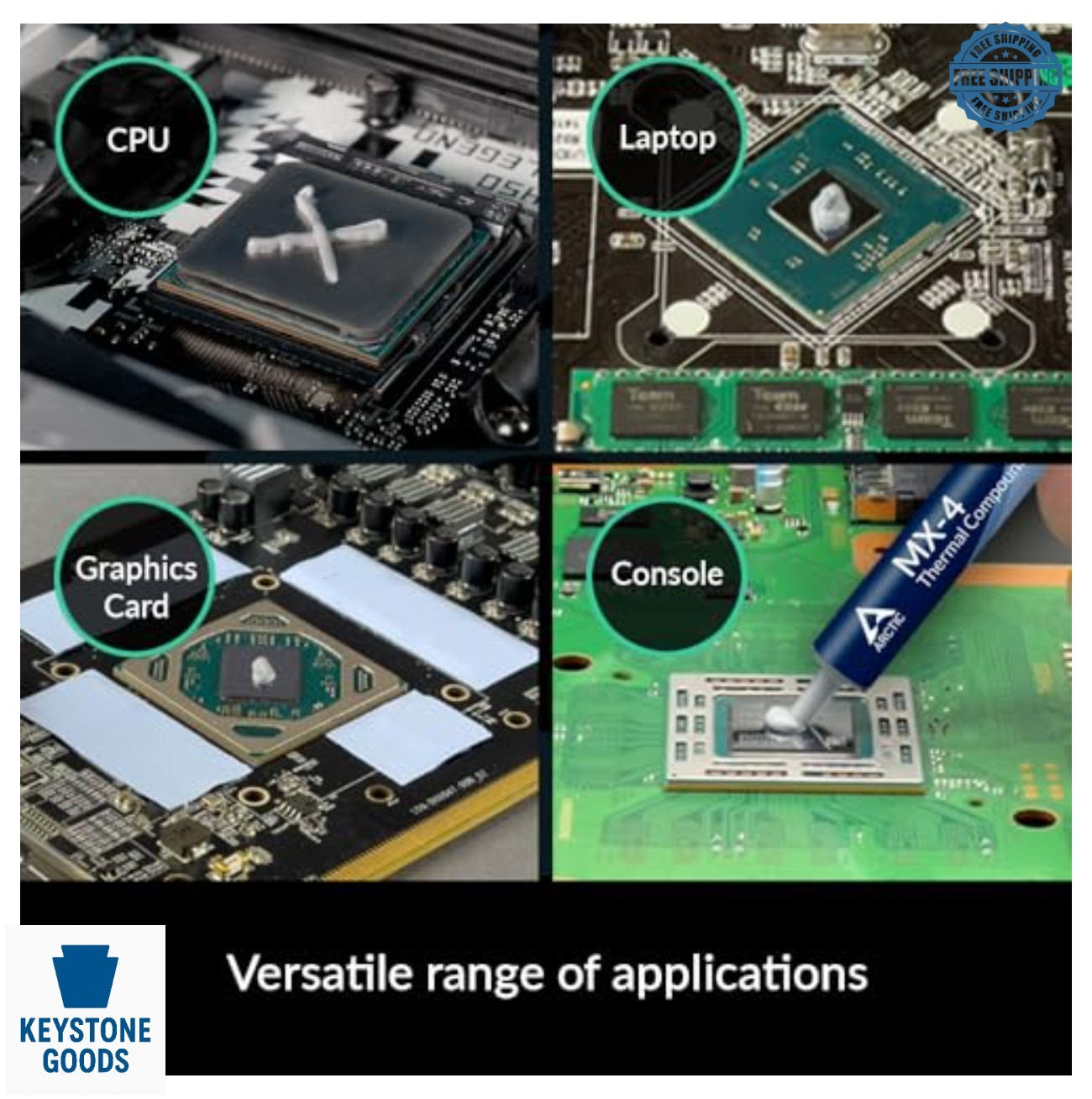 Thermal Paste 8g High Thermal Conductivity Carbon Microparticles CPU GPU