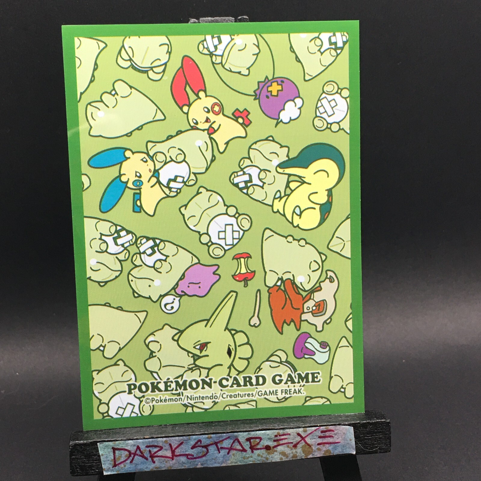x1 Substitute Ditto Cyndaquil Cubone Sleeve Pokemon Center Japan New Unplayed