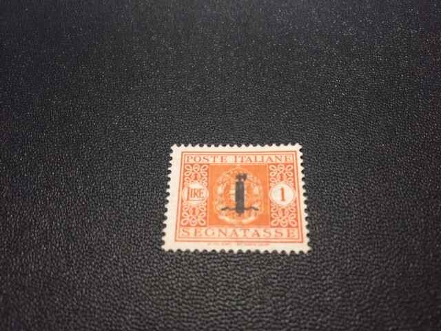 Italy Republic stamp J9 MH