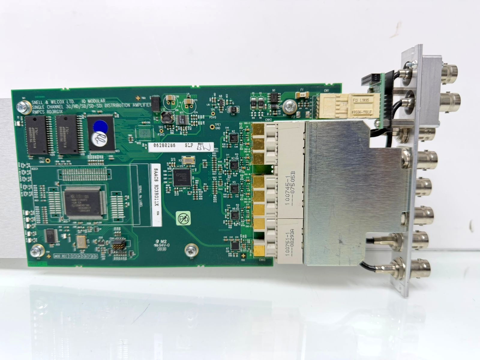 SNELL & WILCOX IQSDA22 Dual HD/SD-SDI Reclocking DA With ROLLCALL