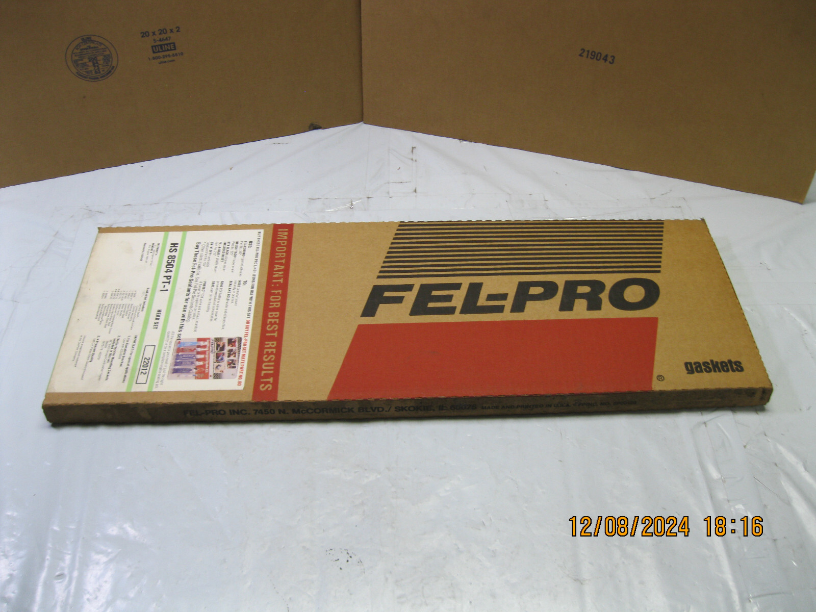 Engine Cylinder Head Gasket Set Fel-Pro HS 8504 PT-1