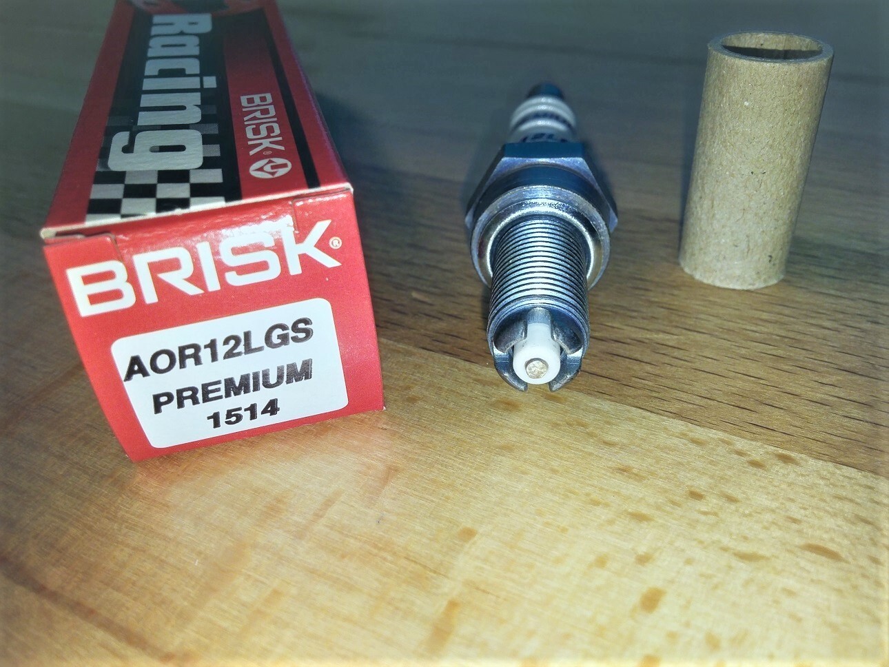 BRISK AOR12LGS Multipoint Upgrade Racing Spark Plugs fit: Moto Guzzi Motorcycles